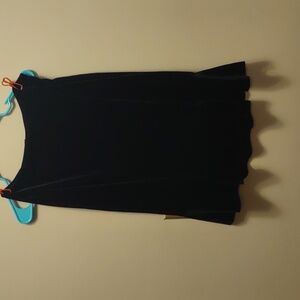 Vintage black velour shirt sz XL